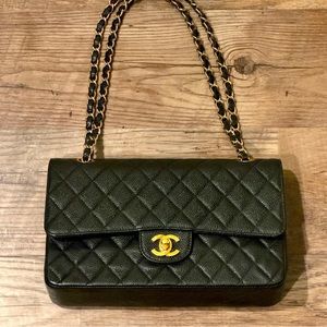 Chanel classic double fla flatp